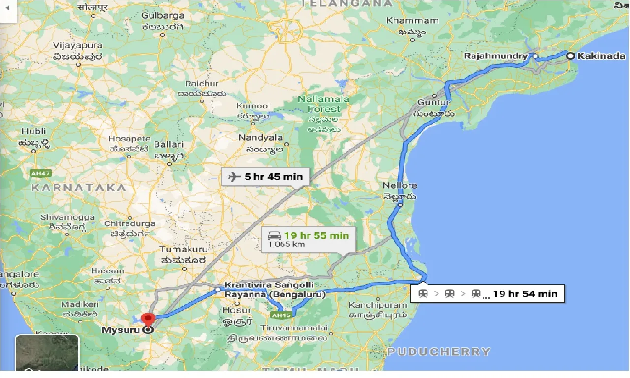 kakinada-to-mysore-one-way