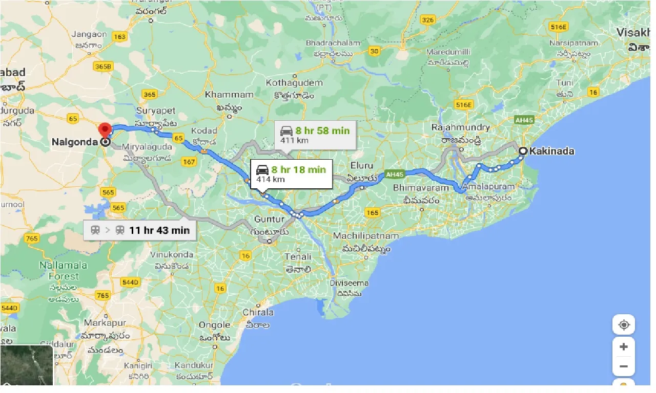 kakinada-to-nalgonda-taxi