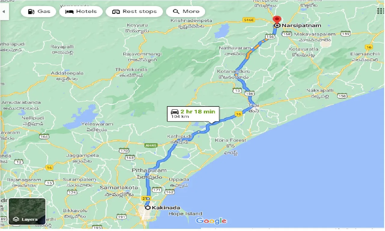 kakinada-to-narsipatnam-one-way