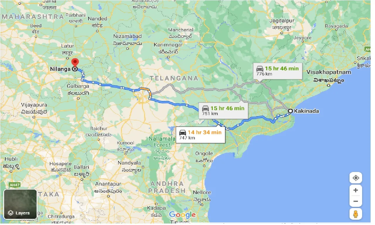 kakinada-to-nilanga-one-way
