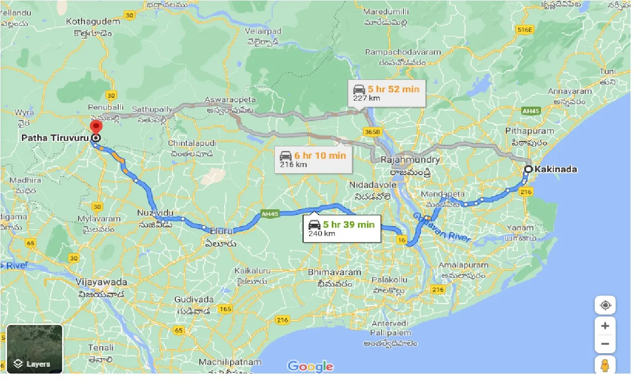 kakinada-to-patha-tiruvuru-taxi