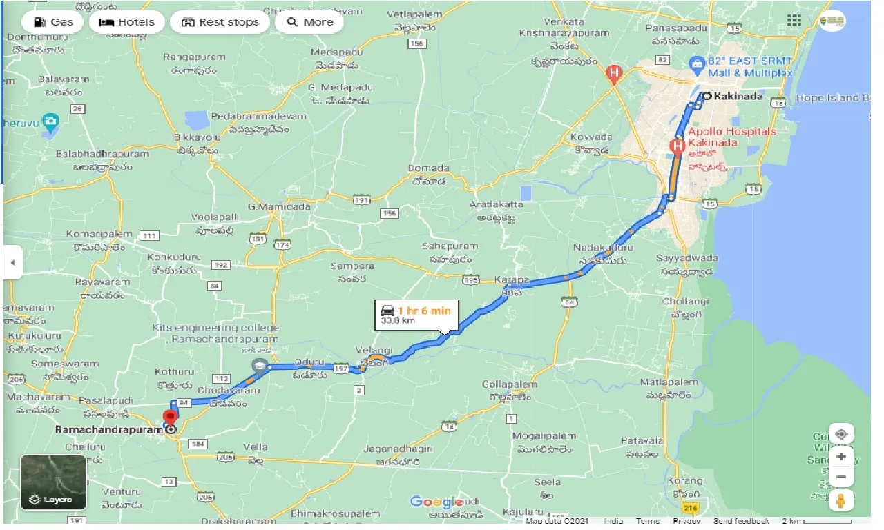 kakinada-to-ramachandrapuram-outstation