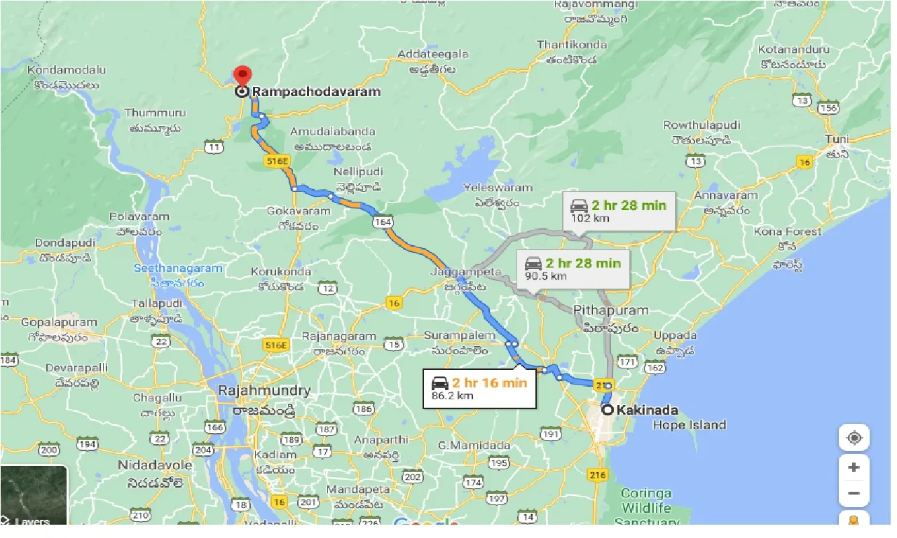 kakinada-to-rampachodavaram-taxi