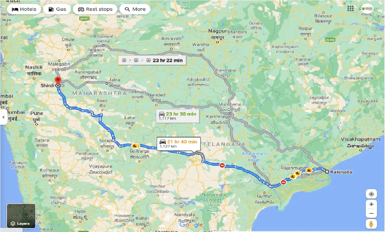 kakinada-to-shirdi-outstation