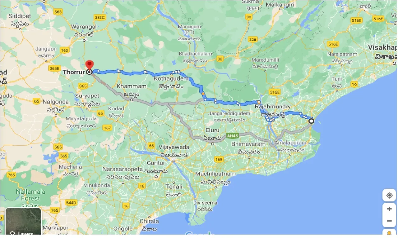 kakinada-to-torrur-faroor-one-way