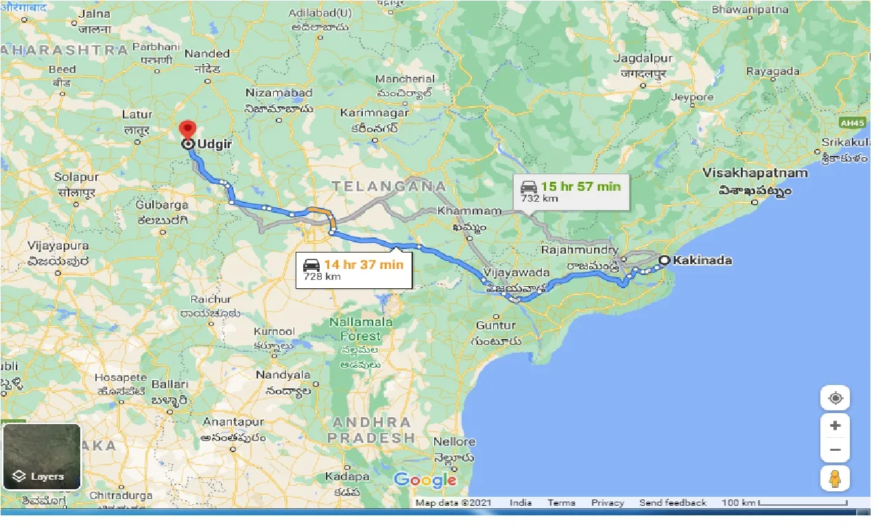 kakinada-to-udgir-one-way