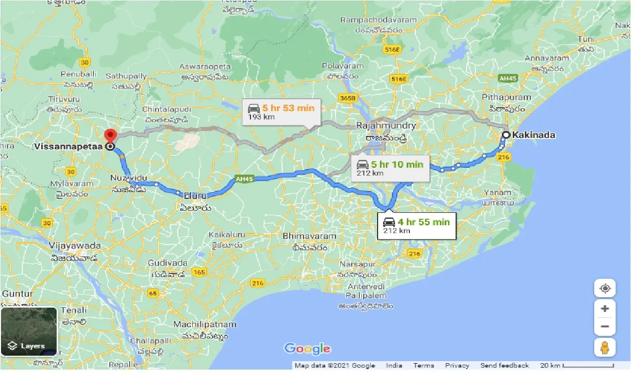 Kakinada To Vissannapetaa One Way kakinada-to-vissannapetaa-one-way