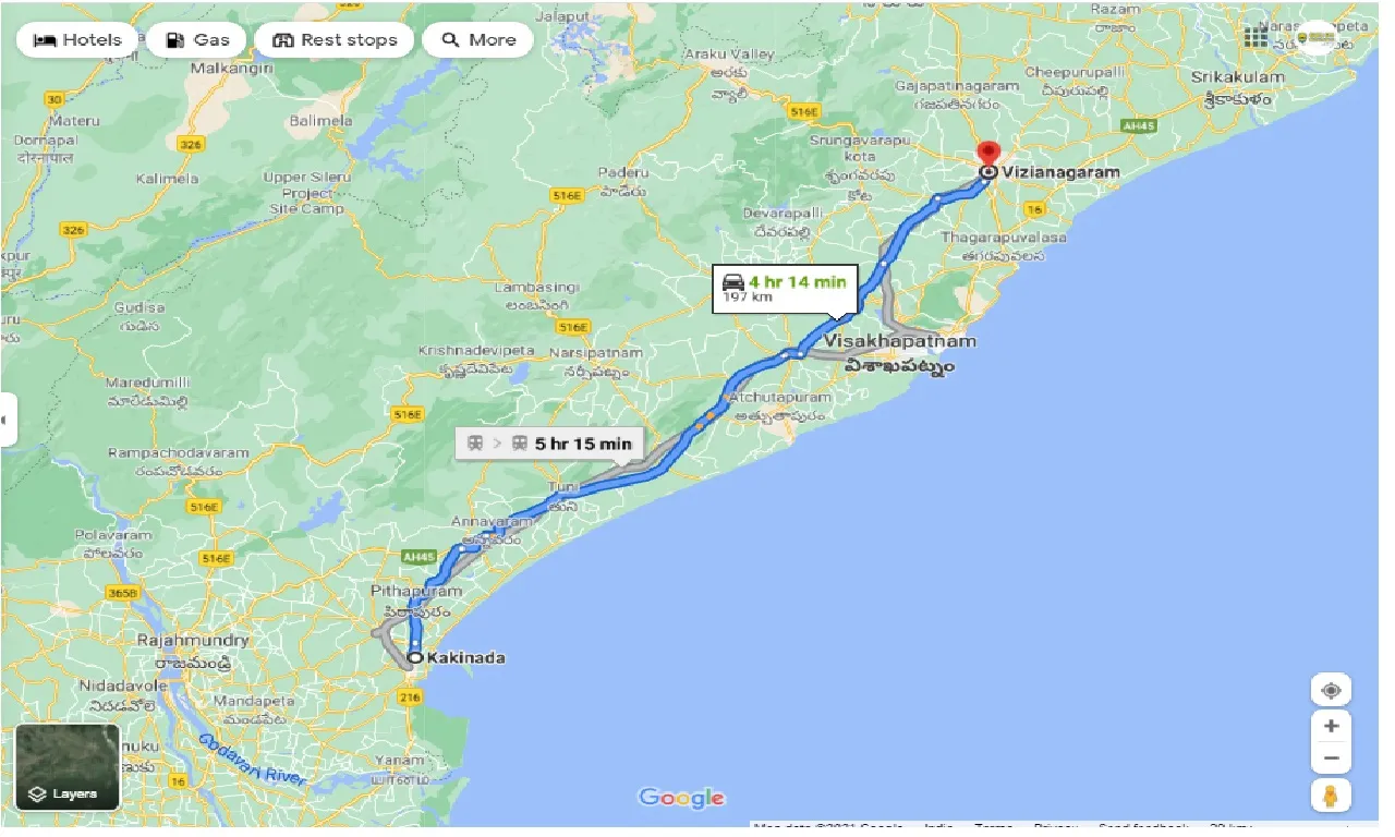 kakinada-to-vizianagaram-round-trip