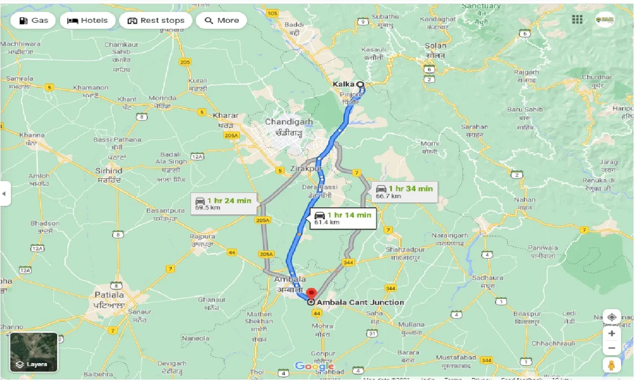 kalka-to-ambala-cantt-railway-station-round-trip