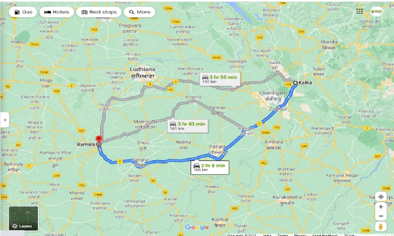 kalka-to-barnala-round-trip