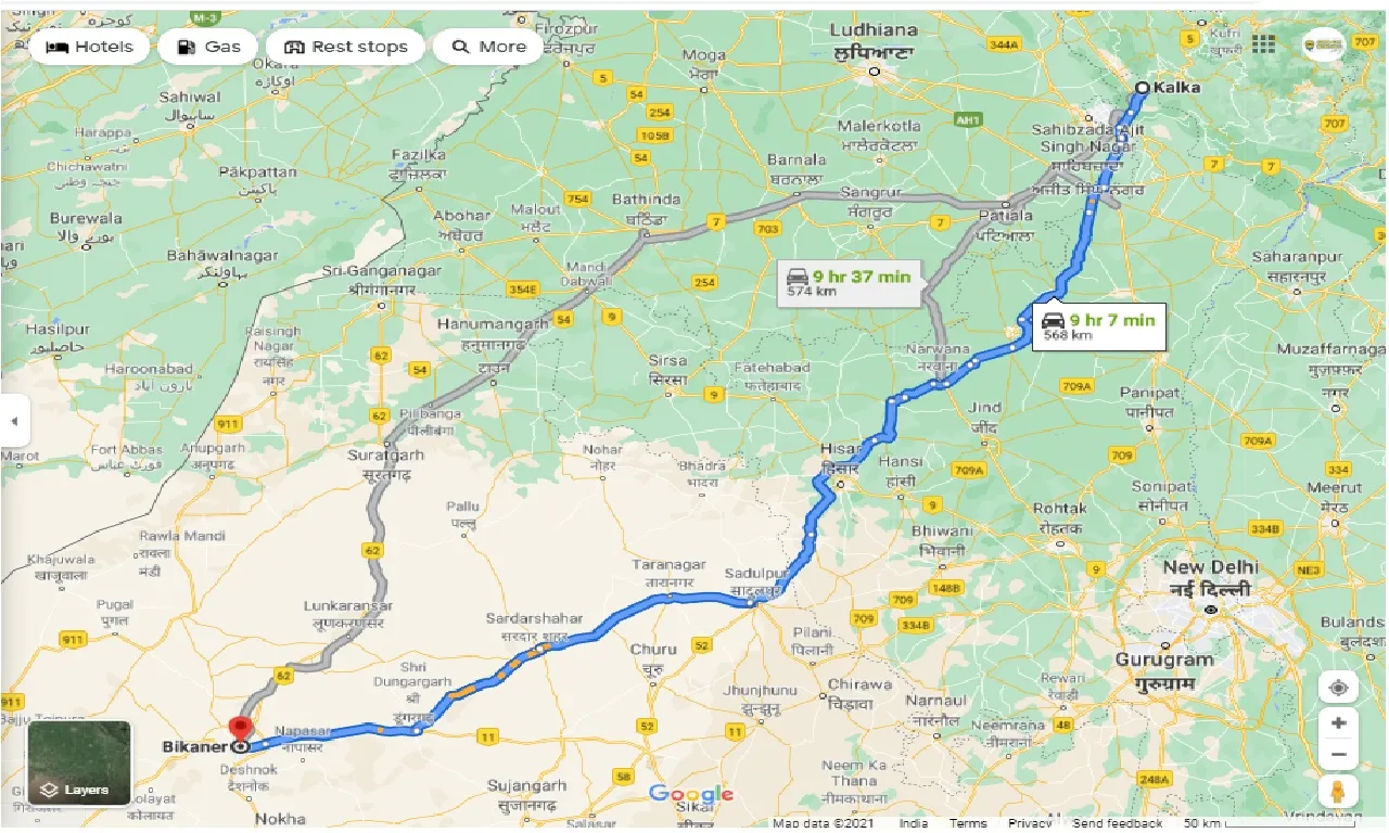 kalka-to-bikaner-one-way