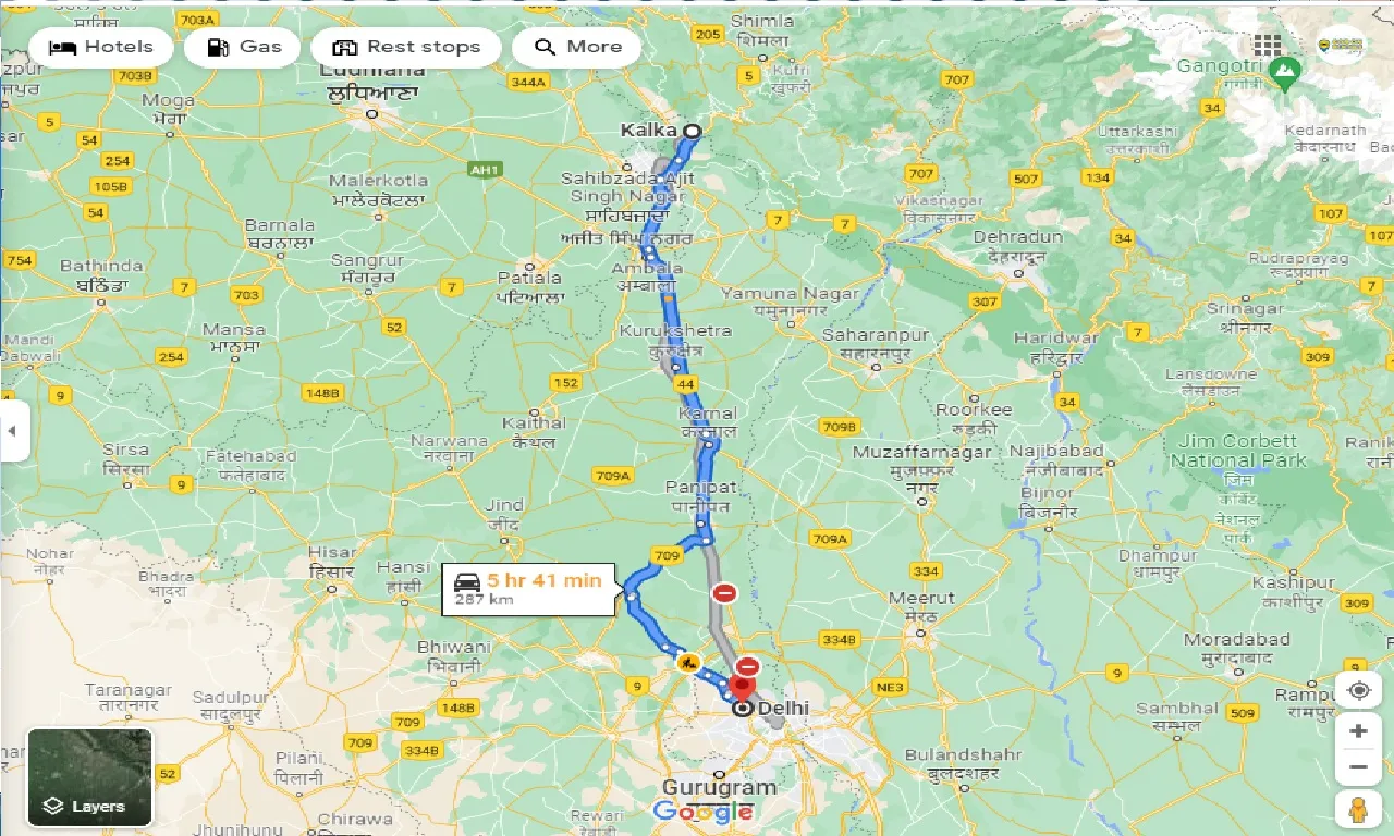 kalka-to-delhi-round-trip