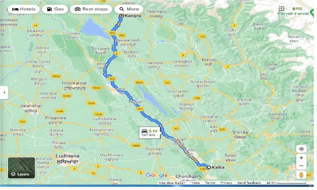 kalka-to-kangra-outstation