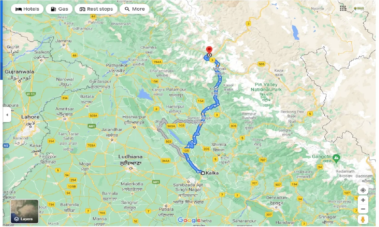 kalka-to-keylong-one-way