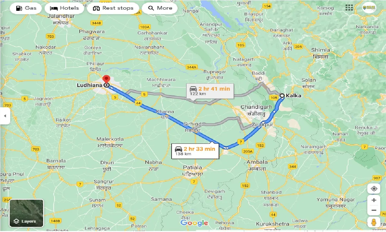 kalka-to-ludhiana-outstation
