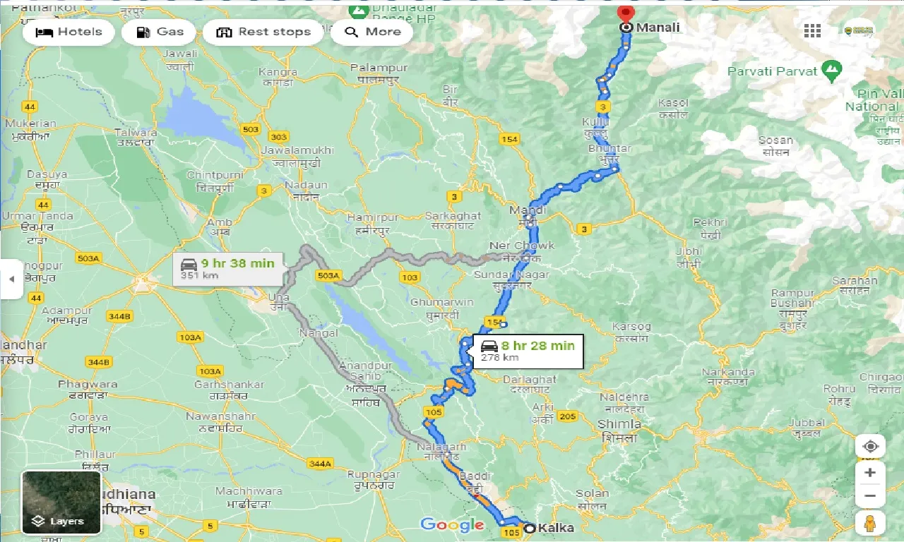 kalka-to-manali-round-trip