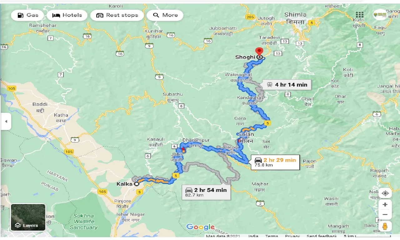 kalka-to-shoghi-outstation