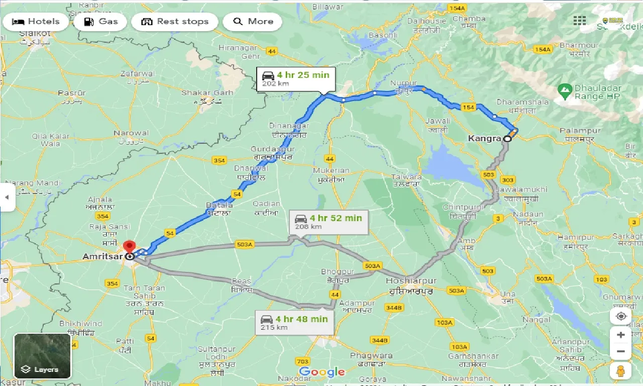 kangra-to-amritsar-taxi