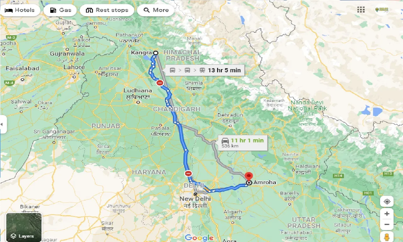 kangra-to-amroha-one-way