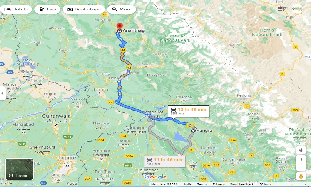 kangra-to-anantnag-taxi