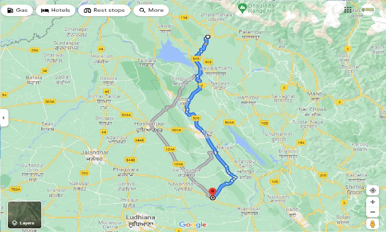 kangra-to-balachaur-taxi
