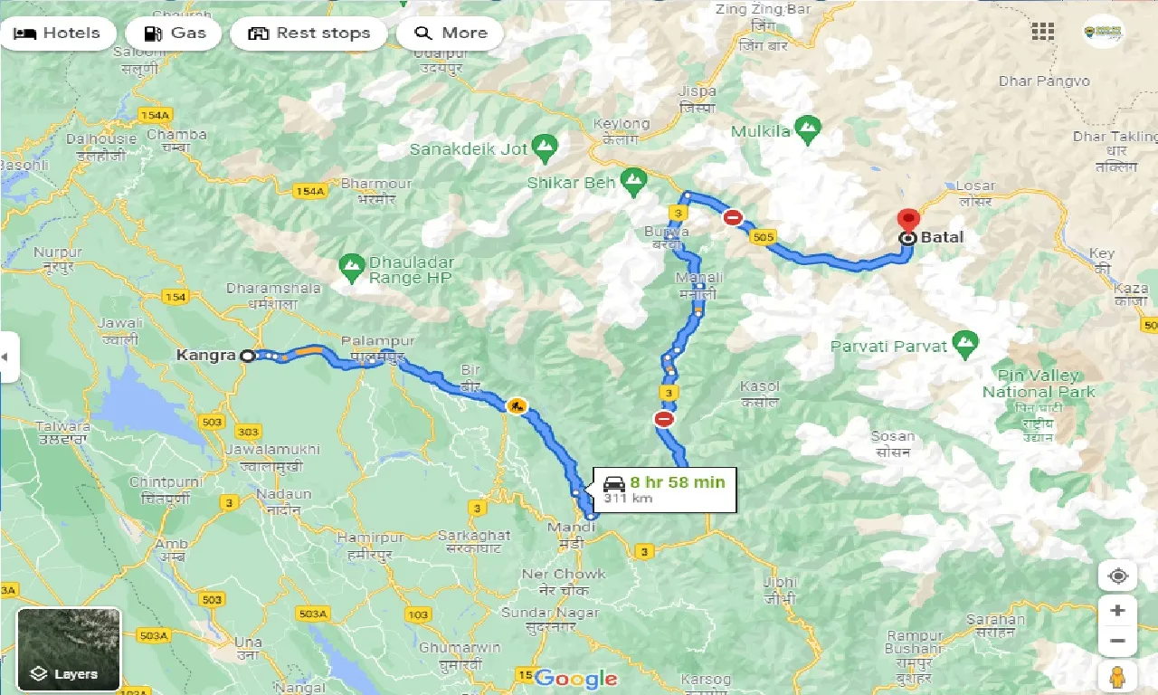 kangra-to-batal-taxi