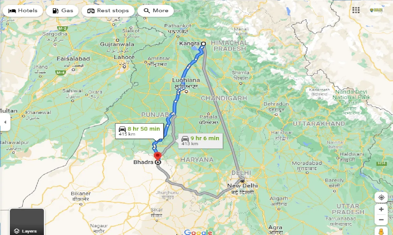 kangra-to-bhadra-taxi