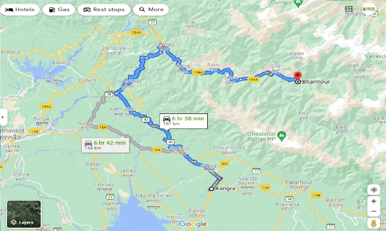 kangra-to-bharmour-taxi