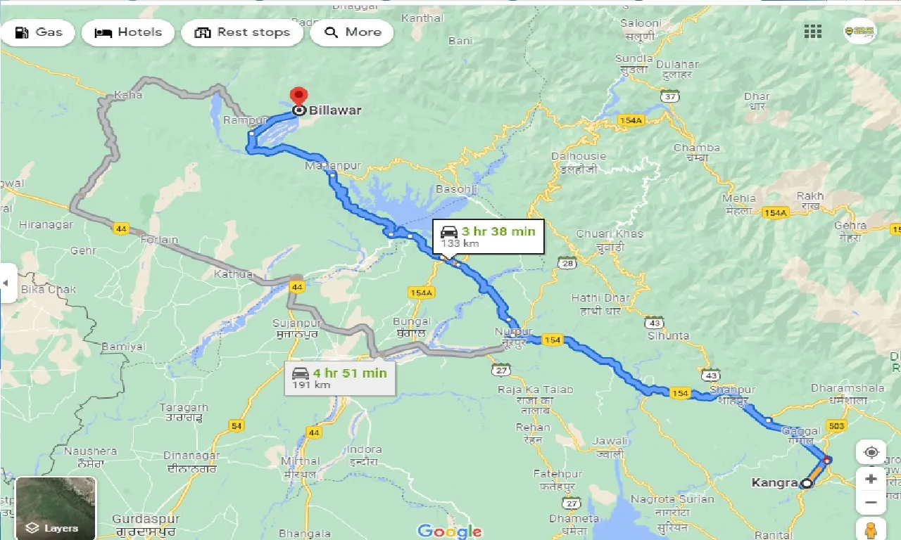 kangra-to-billawar-taxi