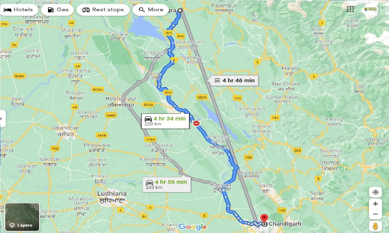 kangra-to-chandigarh-taxi