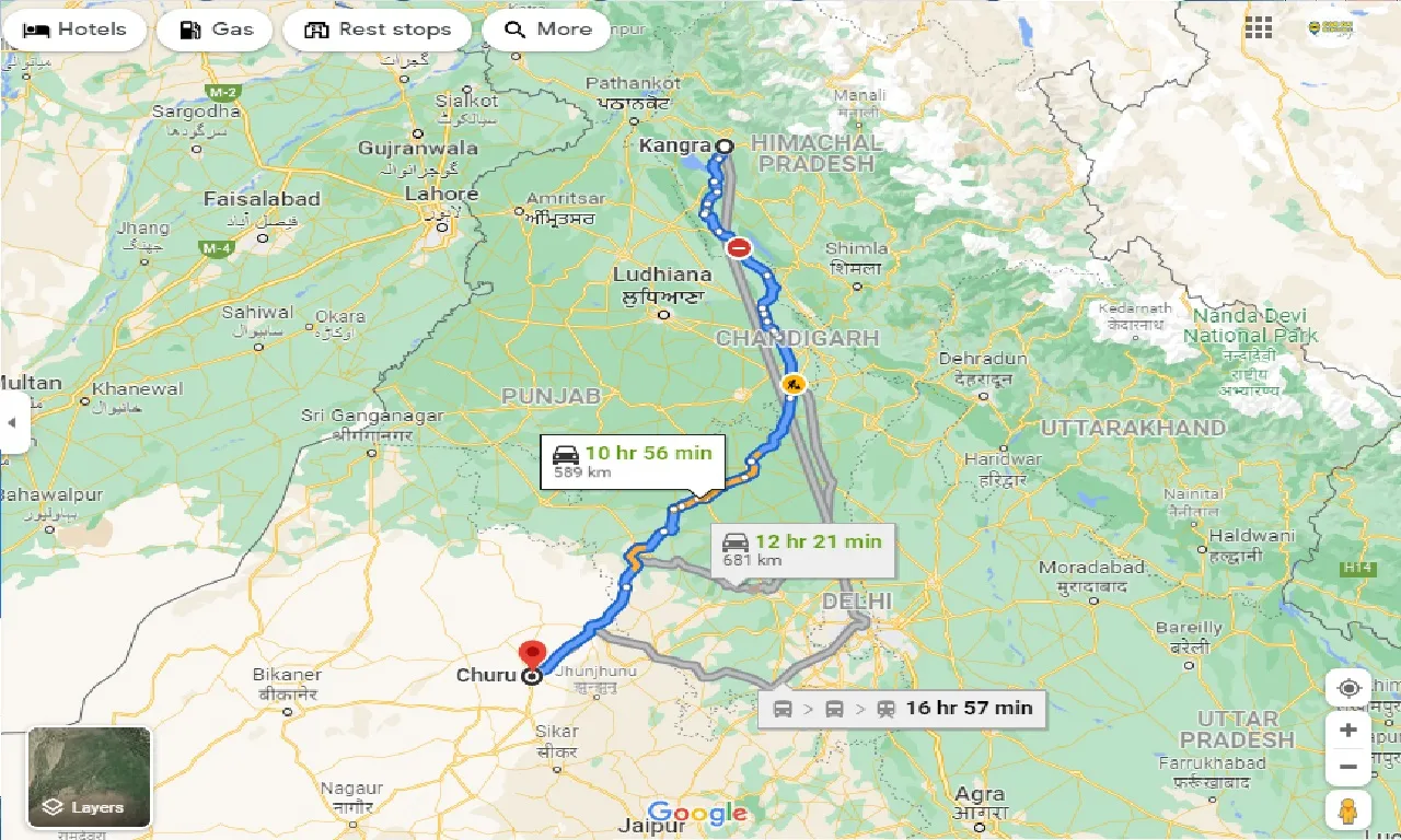 kangra-to-churu-taxi