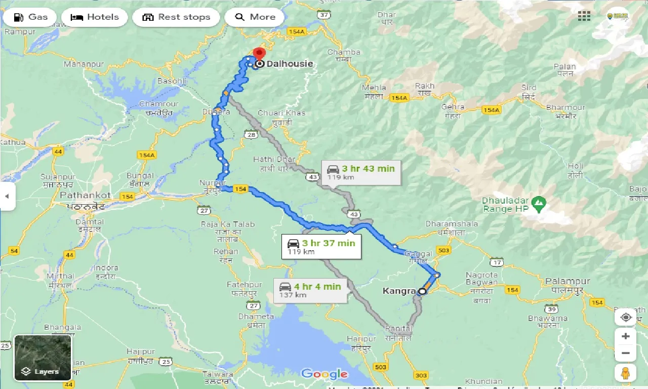 kangra-to-dalhousie-taxi