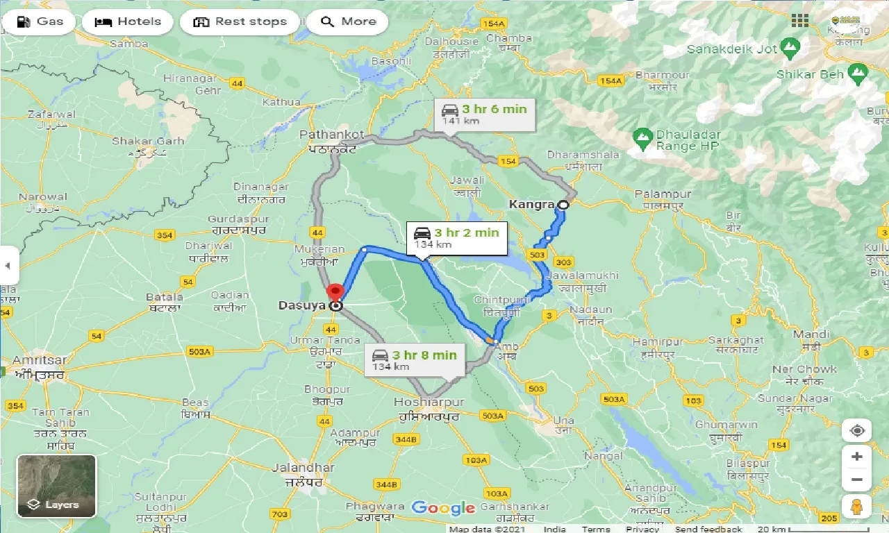 kangra-to-dasuya-taxi
