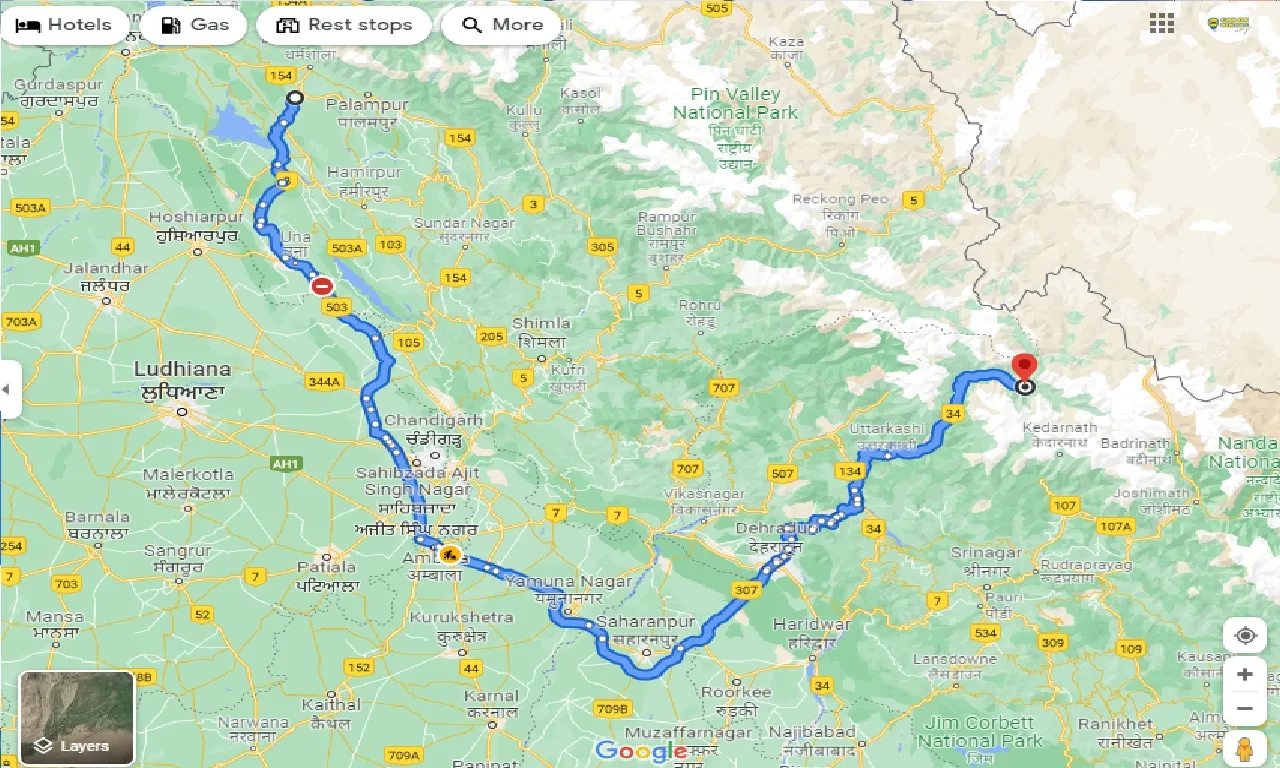 kangra-to-gangotri-taxi