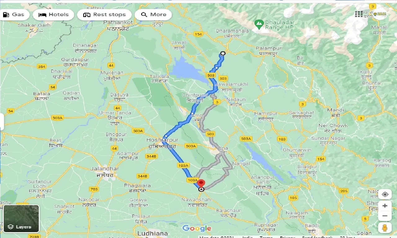 kangra-to-garhshankar-one-way