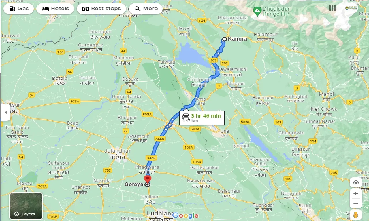 kangra-to-goraya-taxi