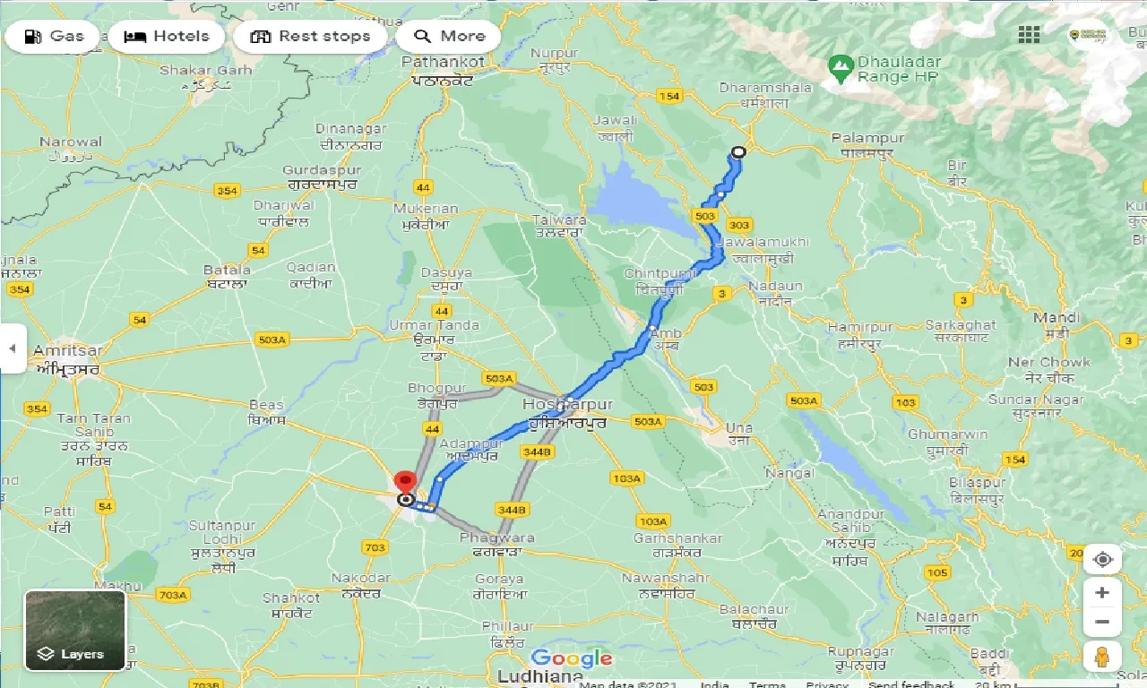kangra-to-jalandhar-taxi