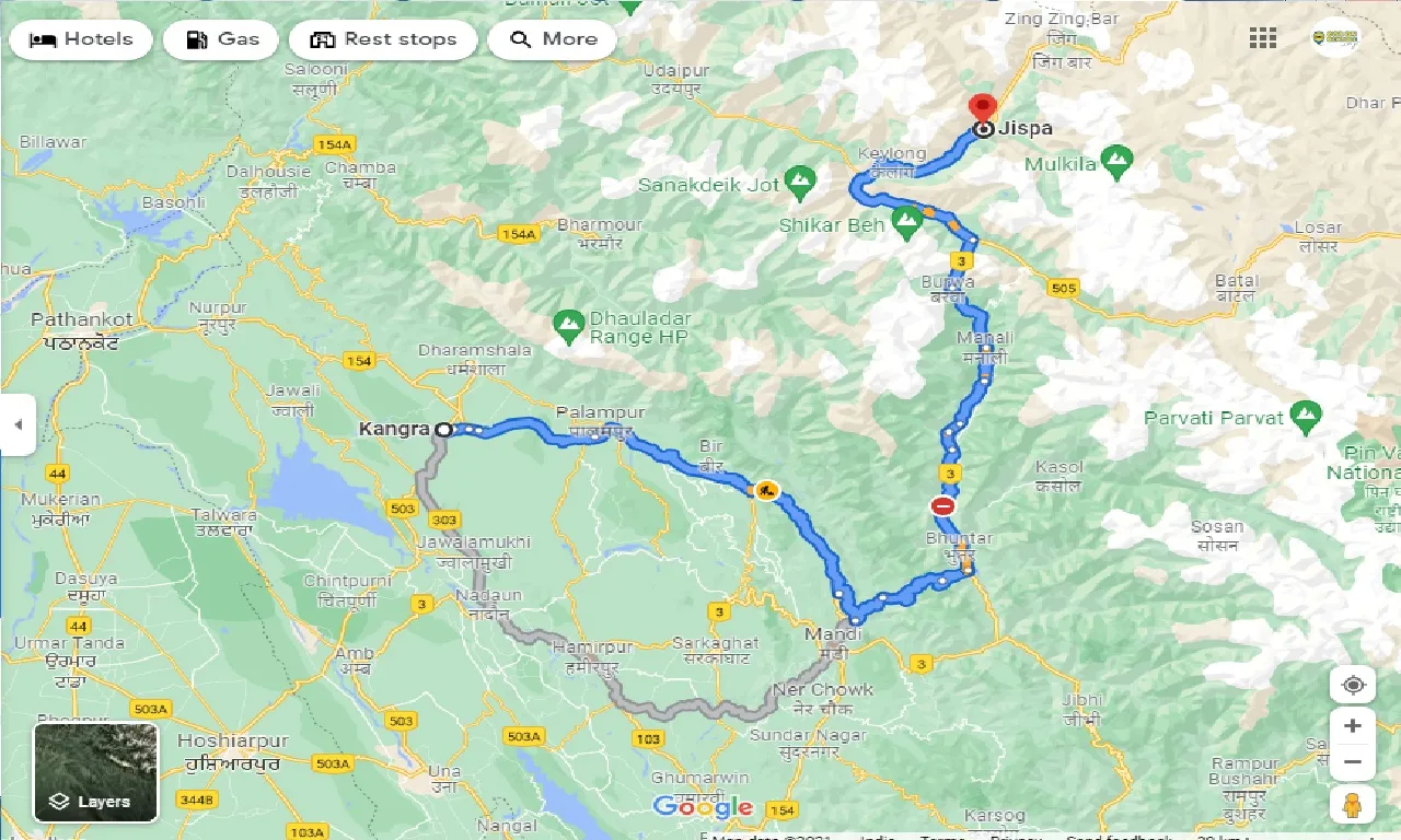 kangra-to-jispa-one-way