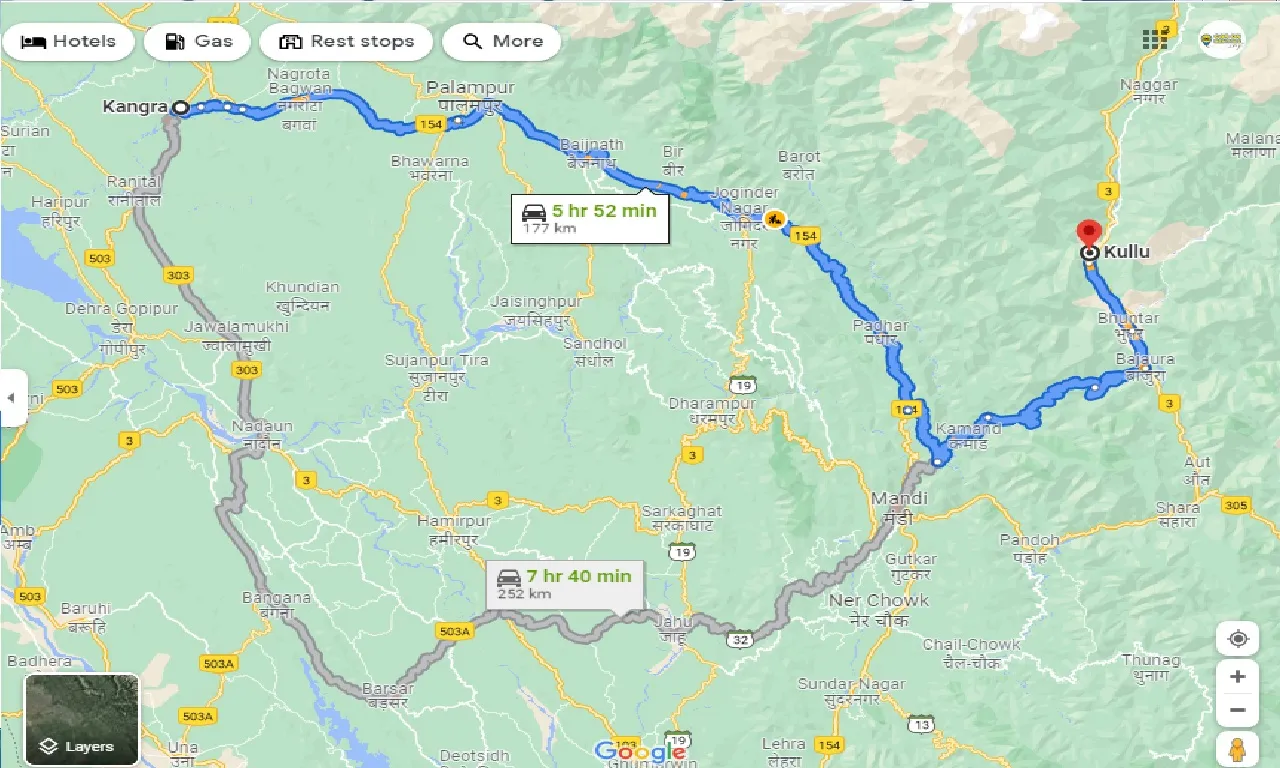 kangra-to-kullu-taxi