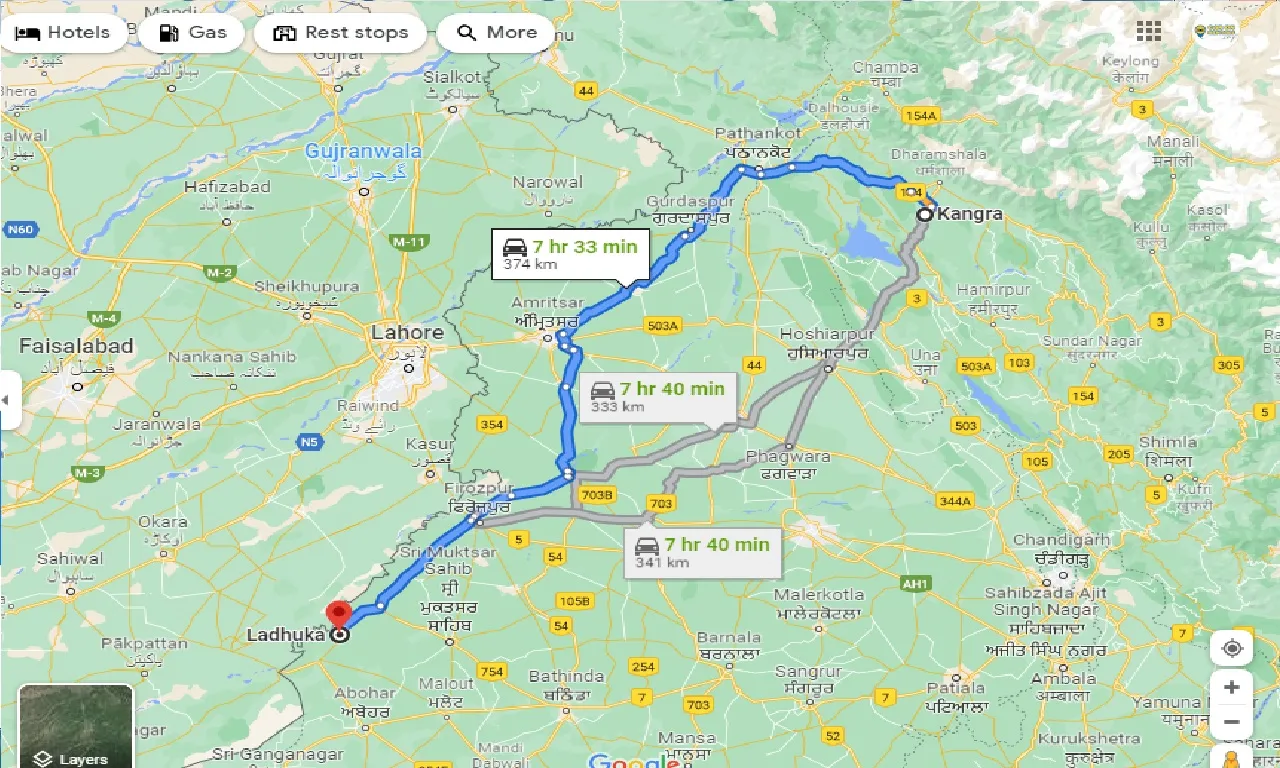 kangra-to-ladhuka-one-way