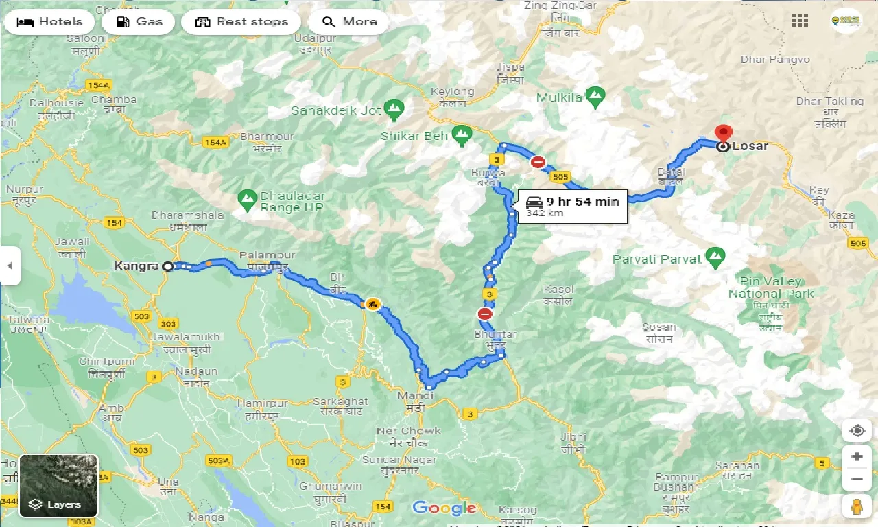 kangra-to-losar-taxi