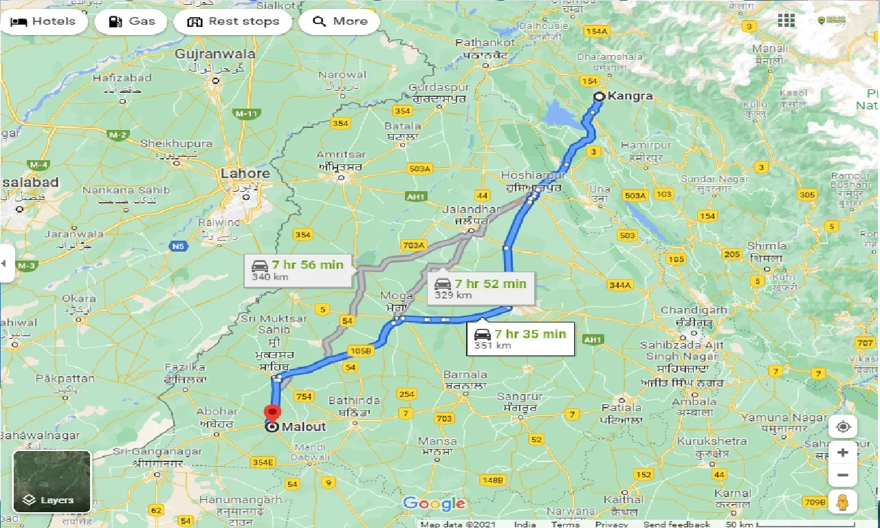 kangra-to-malout-taxi