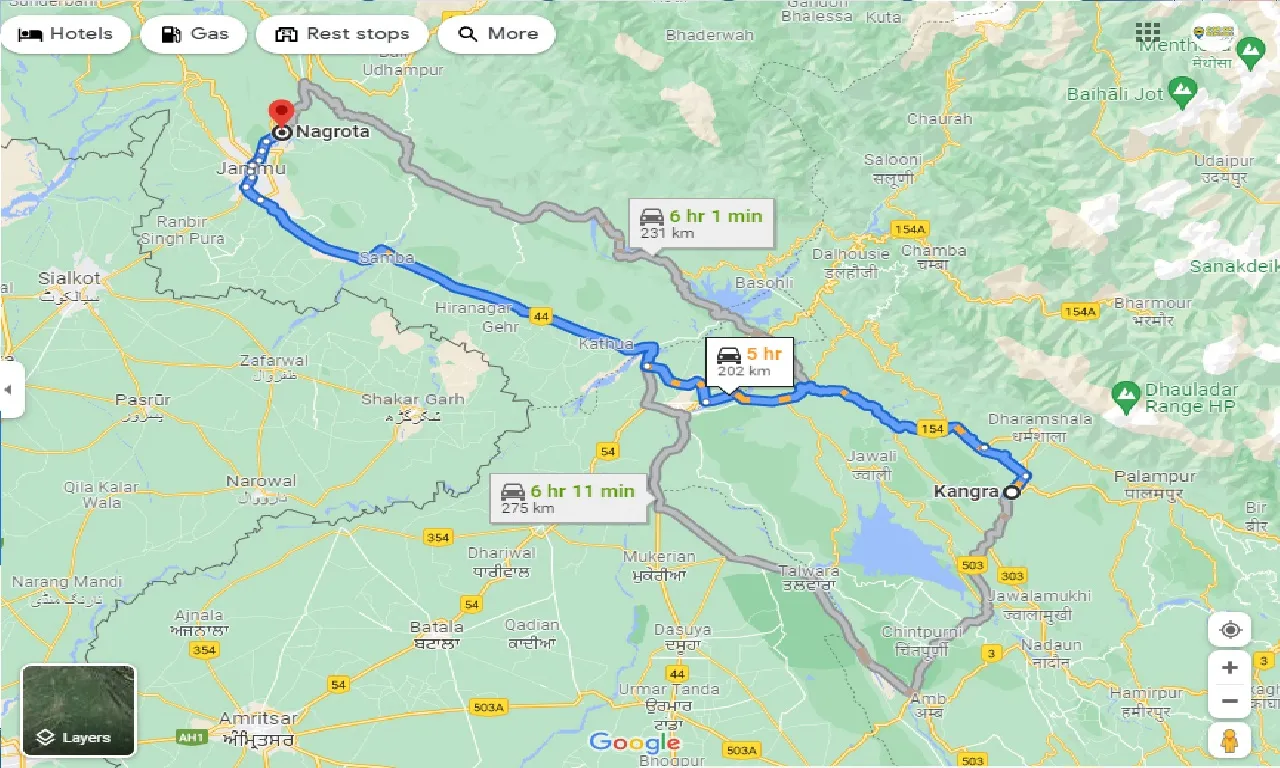 kangra-to-nagrota-one-way