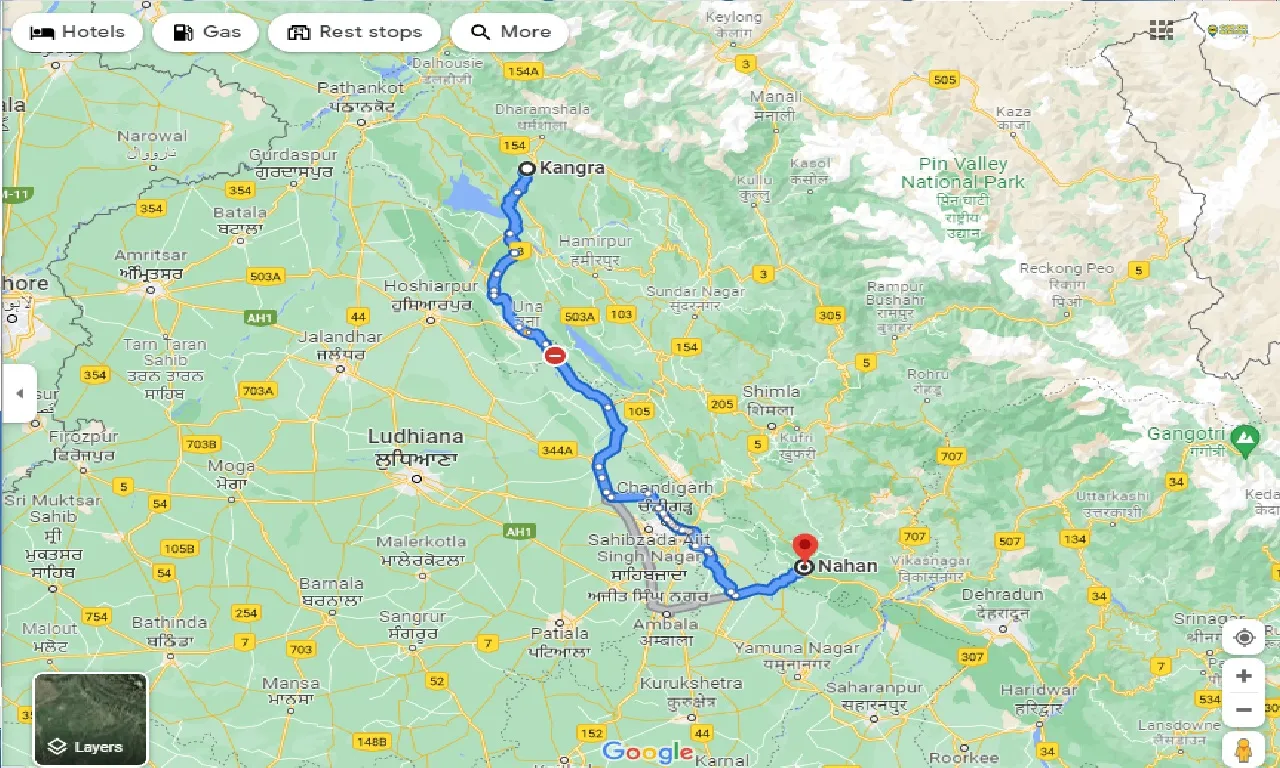 kangra-to-nahan-taxi