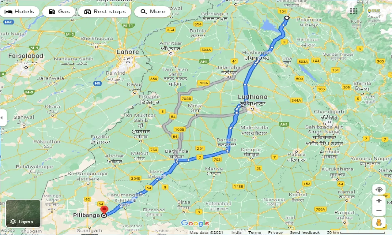 kangra-to-pilibanga-one-way