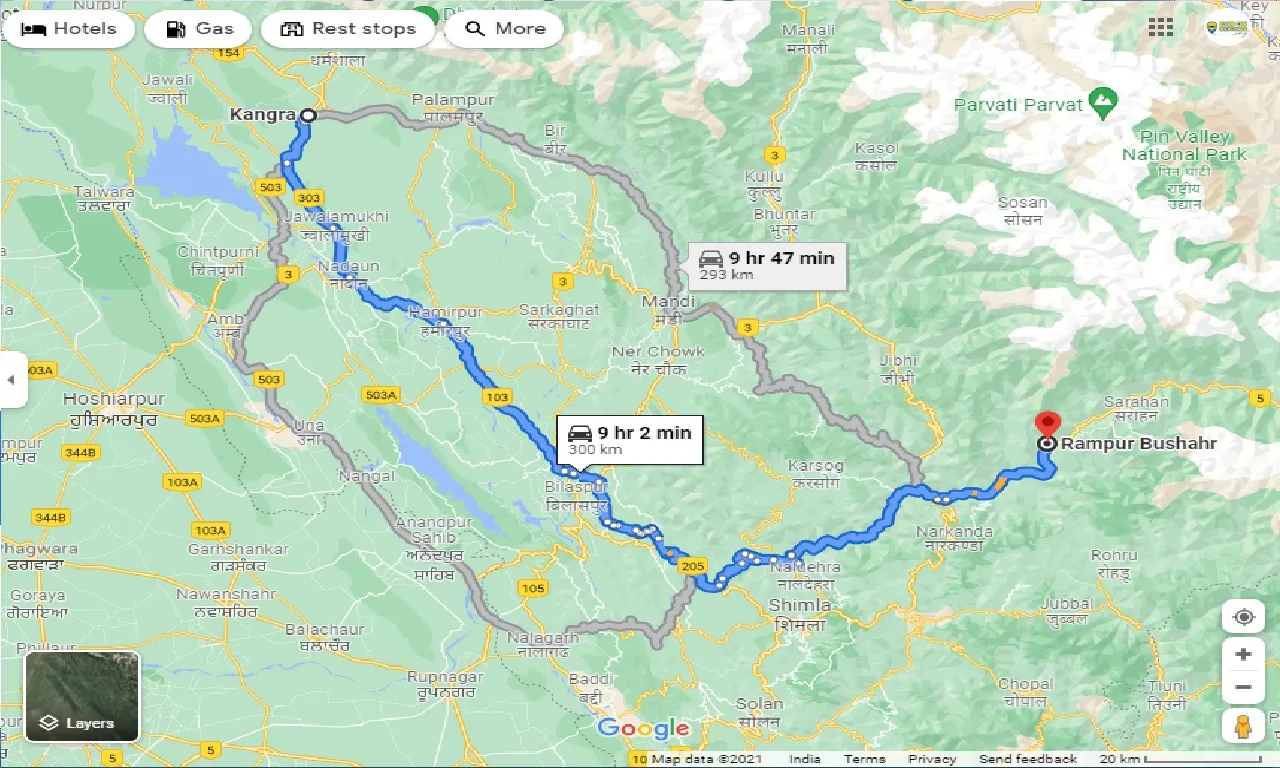 kangra-to-rampur-bushahr-one-way