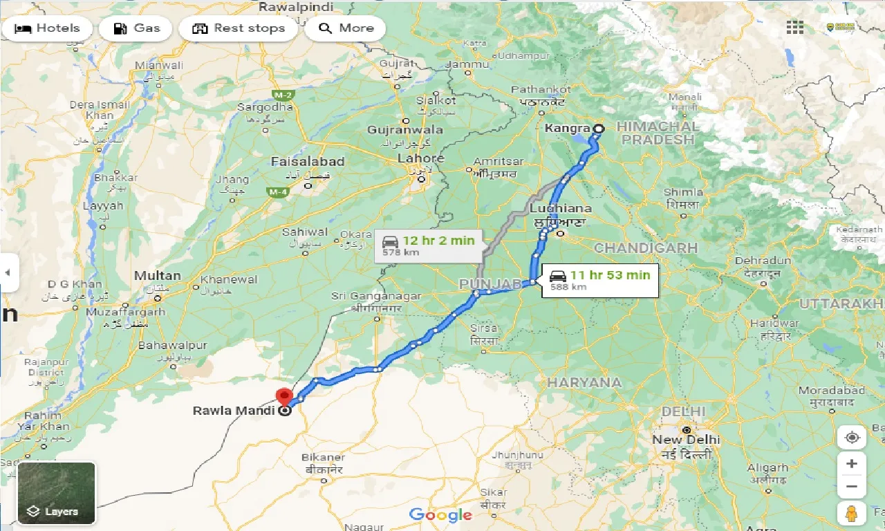 kangra-to-rawla-mandi-taxi