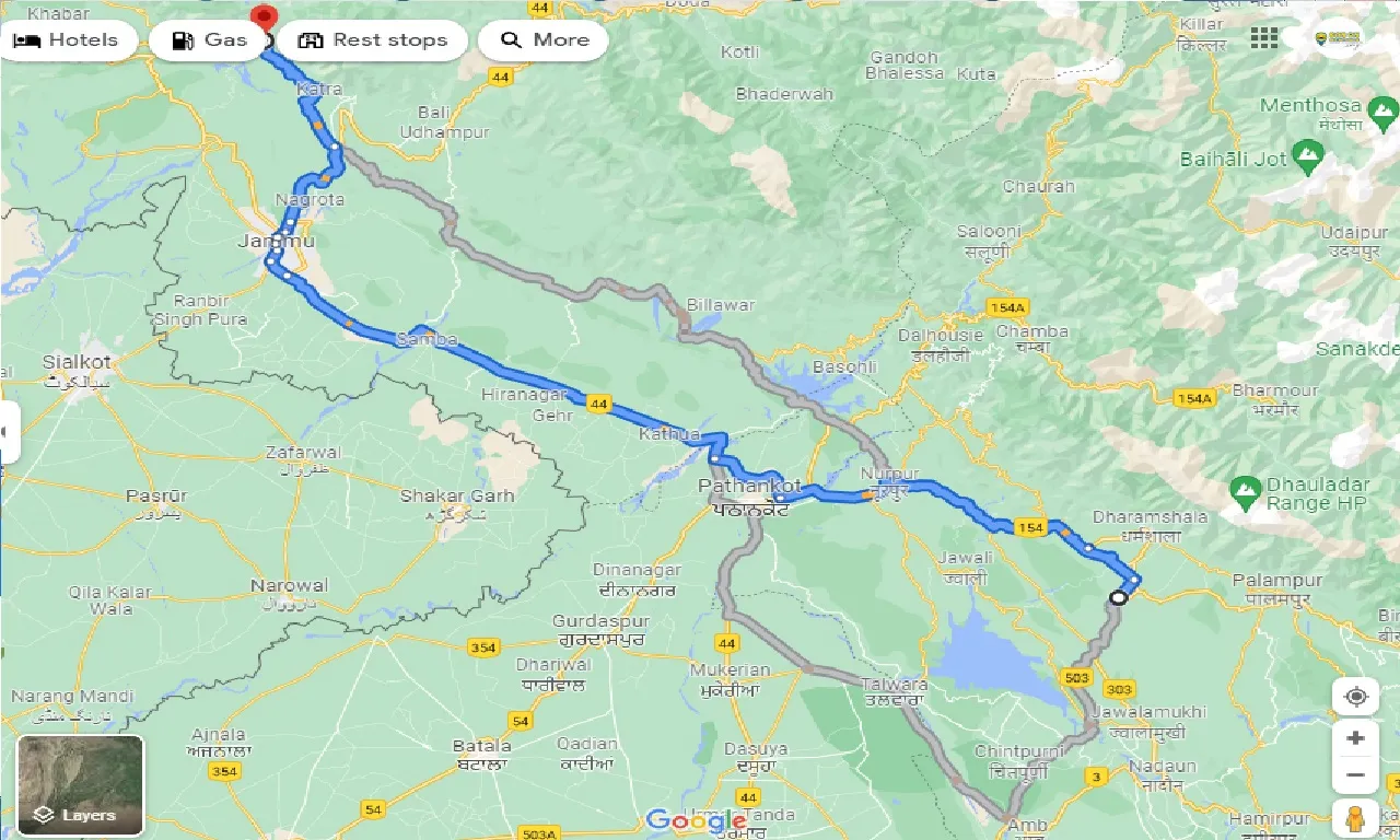 kangra-to-reasi-taxi