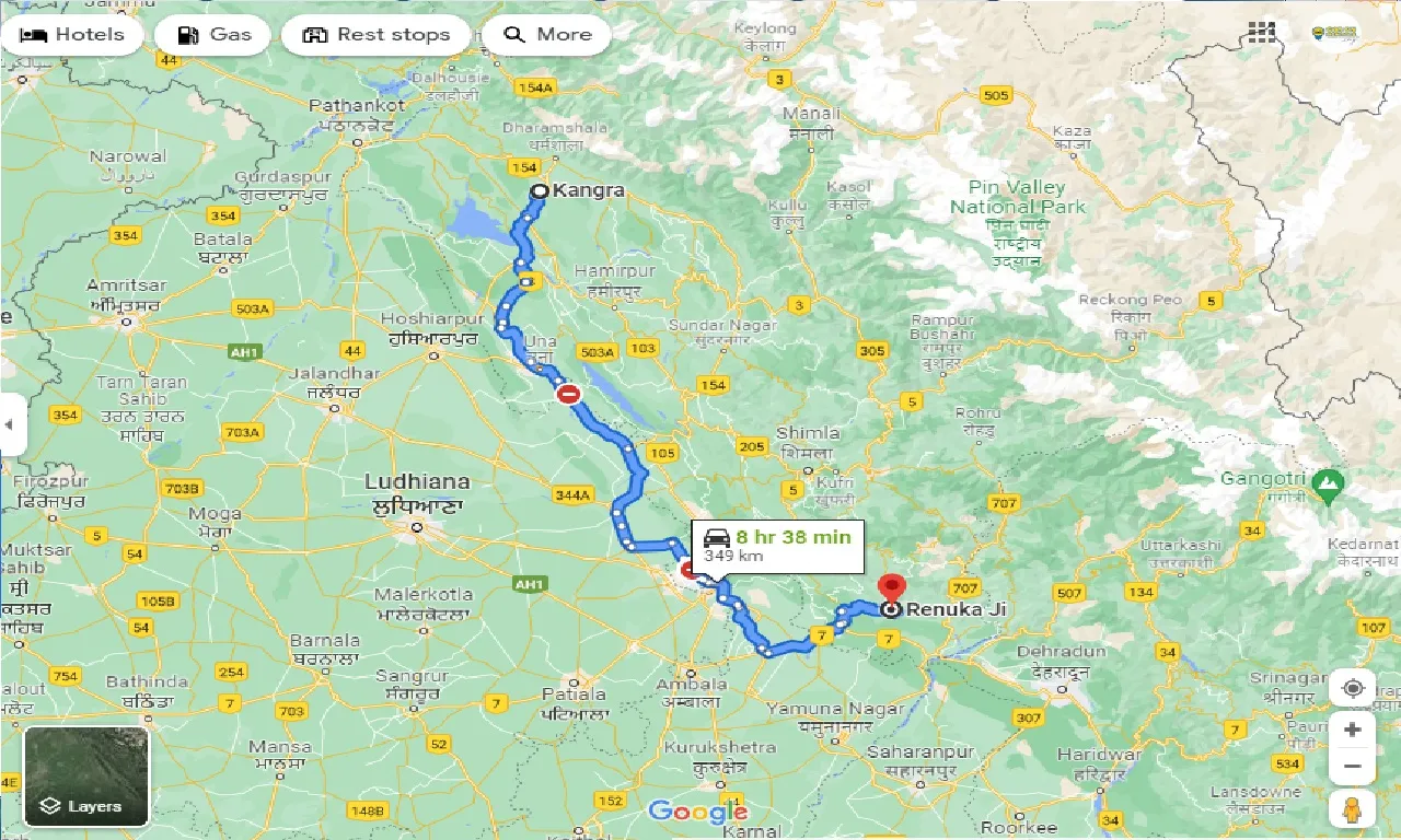 kangra-to-renuka-ji-taxi