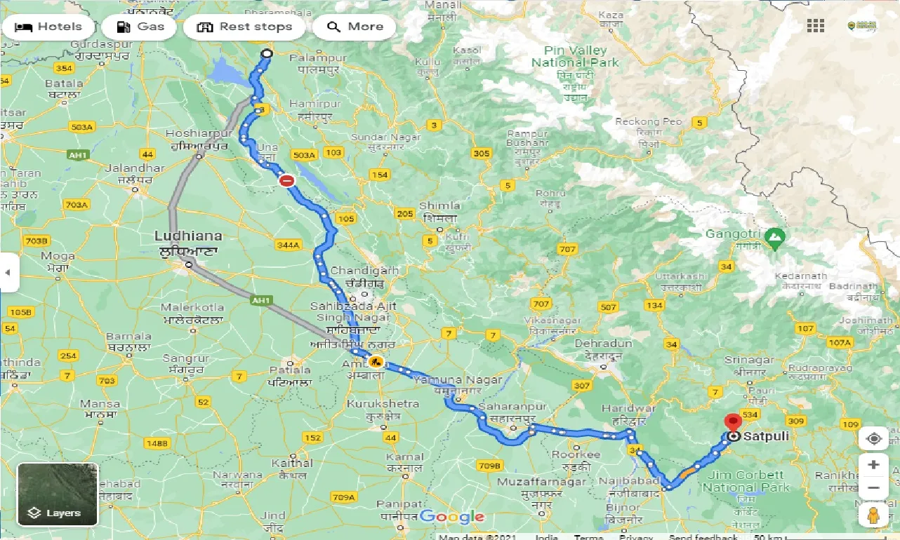 kangra-to-satpuli-one-way